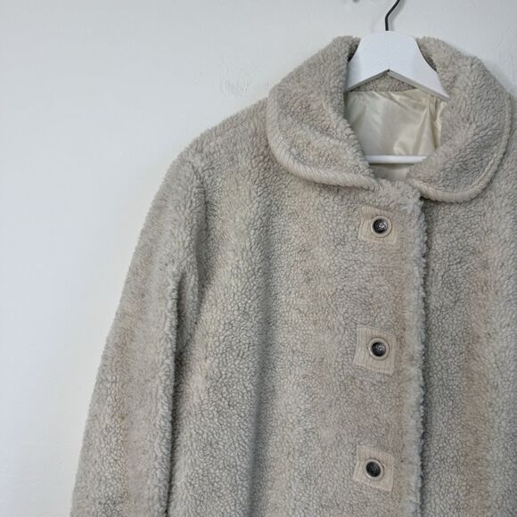 Vintage Tudor Court LG Heritage Sherpa Country Coat Alpine Winter Cottagecore - Picture 5 of 16